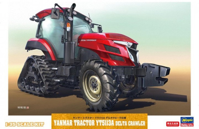 SLEVA  234,- Kč 30% DISCOUNT Delta Crawler Yanmar Tractor YT5113A 1/35 - Hasegawa