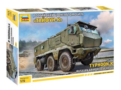 SLEVA 249,-Kč 30% DISCOUNT - Typhoon-K Russian armoured vehicle (1:72) – Zvezda