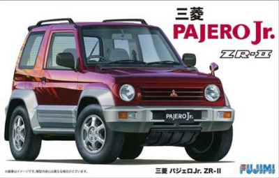 SLEVA 25%DISCOUNT-  Mitsubishi Pajero Jr. ZR-II with Sash Masking Seal 1/24 - Fujimi
