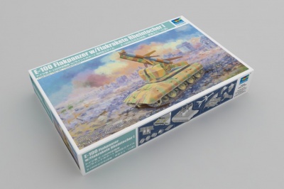 SLEVA 260,-Kč 20% DISCOUNT - E-100 Flakpanzer w/Flakrakete Rheintocher I 1/35 - Trumpeter