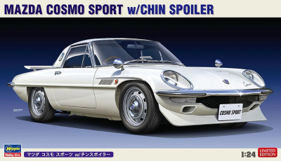 SLEVA 270,-Kč 30%  DISCOUNT - Mazda Cosmo Sports w / Chin Spoiler 1/24 - Hasegawa