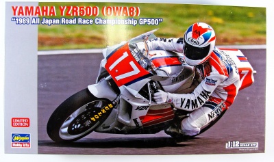 SLEVA  284,- Kč 30% DISCOUNT Yamaha YZR500 OVA8 GP500 1/12 - Hasegawa