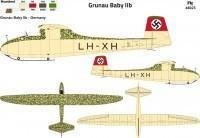 SLEVA 30% DISCOUNT - Grunau Baby IIb Germany 1/48 – Fly Model