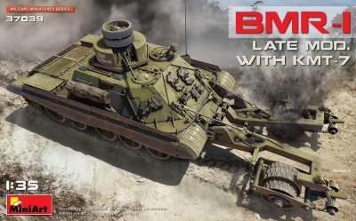 SLEVA 311,- Kč  26% DISCOUNT - BMR-1 Late Mod. with KMT-7 1/35 – Mini Art