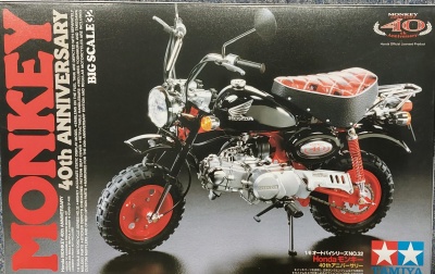 Sleva 345Kč 20% Discount Honda MONKEY "40th Anniversary" 1/6 - Tamiya