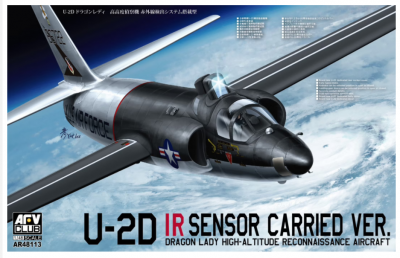 SLEVA 359,-Kč 25%  DISCOUNT- Lockheed U-2D IR Sensor carried ver. 1/48 - AFV Club