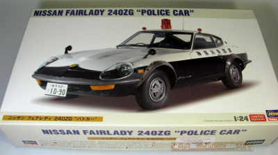 SLEVA 364,-Kč 40% DISCOUNT - Nissan Fairlady 240ZG "Police Car" - Hasegawa
