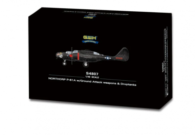 SLEVA 400,-Kč Discount 25% - Northrop P-61A w/Ground Attack weapons & Droptanks 1:48 - G.W.H