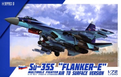 SLEVA 400,-Kč Discount 25% - Su-35S Flanker E Multirole Fighter Air-to-surface version 1/72 – G.W.H.