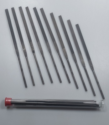 SLEVA 50% DISCOUNT - Pilníky ploché  5mm 10 ks - MAXX