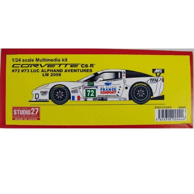 SLEVA 515,-Kč, 25% Discount - Chevrolet Corvette C6R #72 LM 2009 - Studio27