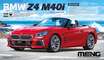 SLEVA 600,-Kč (Discout 24,-EUR) BMW Z4 M40I 1/24 - Meng