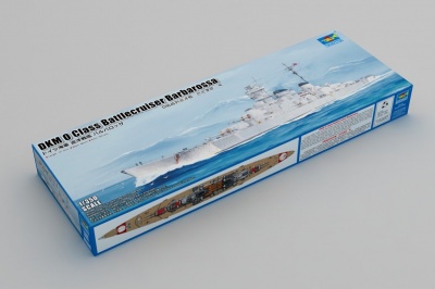 SLEVA 649,-Kč 21% DISCOUNT - DKM O Class Battlecruiser Barbarossa 1:350 - Trumpeter