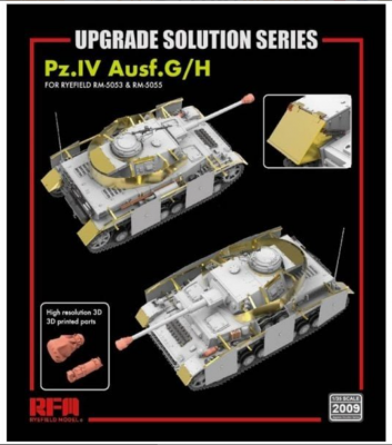 SLEVA - DISCOUNT- Pz.Kpfw.IV Ausf.G/H UPGRADE SOLUTION 1/35 - RFM