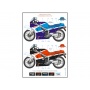 SLEVA - DISCOUNT - SUZUKI RG500 89' 1/12 Decals - Blue Stuff