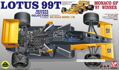 SLEVA - SALE - Lotus 99T 1987 Monaco GP Winner 1:12 - BEEMAX
