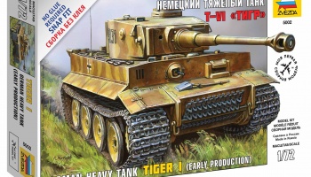 Snap Kit tank 5002 - Tiger I (1:72)