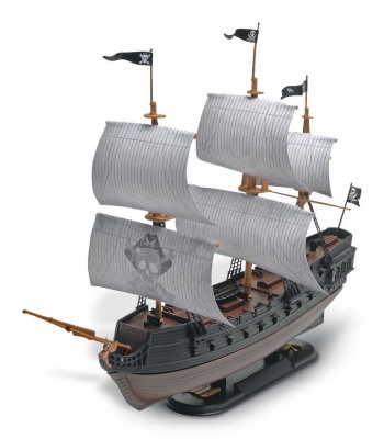 Snap Kit MONOGRAM loď 1971 - Black Diamond Pirate Ship (1:350)