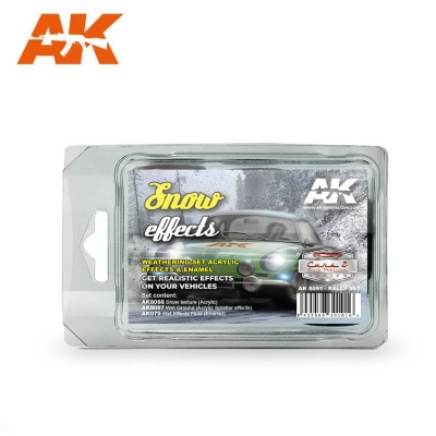 SNOW EFFECTS (RALLY SET) - AK-Interactive