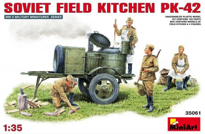 Soviet Field Kitchen KP-42 1/35– MiniArt