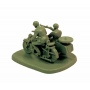 Soviet M-72 Sidecar Motorcycle w/Crew (1:72) - Zvezda