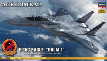 Ace Combat F-15C Eagle "Galm 1" (1:72) - Hasegawa