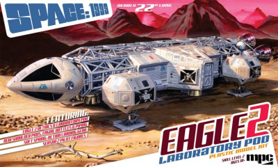 SPACE:1999 EAGLE II W/LAB POD 1:48 - MPC