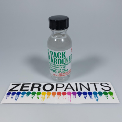Spare Hardener (for 2 Pack GLOSS Clearcoat Set ZP-3006) 30ml - Zero Paints