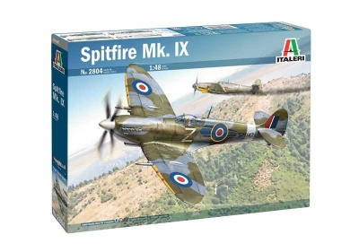 Spitfire MK.IX (1:48) Model Kit letadlo 2804 - Italeri