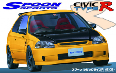Spoon Civic Type R (EK9) 1:24 - Fujimi
