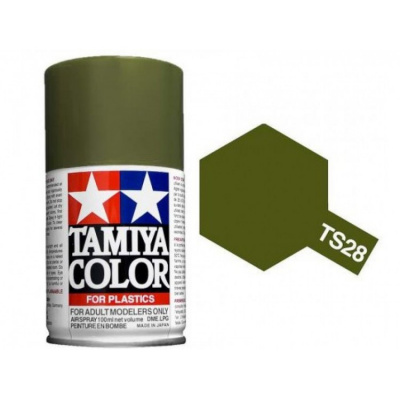 Sprej TS28 Olive Drab 2 - Tamiya