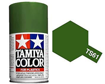 Sprej TS61 NATO Green, Zelená NATO - Tamiya