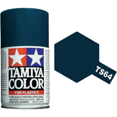 Sprej TS64 Dark Mica Blue - Tamiya