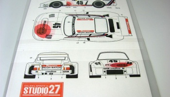 Porsche 935 Turbo "Ricoh" Le Mans 1978 - Studio27