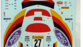 SLEVA  30% DISCOUNT - Focus RS "GERMAN" Monte-Carlo 2002 1/24 - Studio27