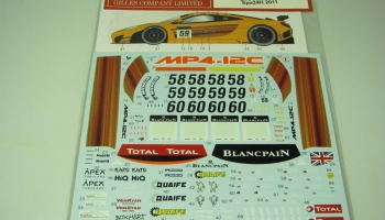 McLaren MP4-12C GT3 #58/59/60 Spa 24H (2011) - Studio27