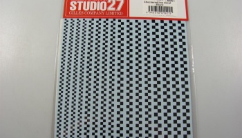 Checkered Line Black - Studio27