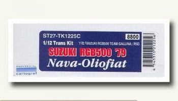 Suzuki RGB Nava Olio Fiat 1979 WGP - Transkit - Studio27