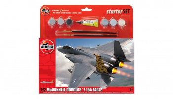 Starter Set letadlo A55311 - McDonnell Douglas F-15A  Eagle (1:72)