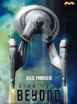 Star Trek Beyond: USS Franklin NX326 Starship 1/350 - Moebius Models
