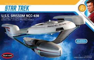 Star Trek The Search For Spock U.S.S. Grissom NCC-638 1:350 - Polar Lights