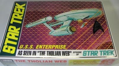 Star Trek TOS Enterprise Tholian Web Ed - AMT