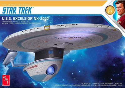 Star Trek U.S.S. Excelsior NX-2000 1/1000 - AMT