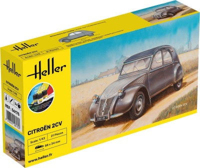 STARTER KIT CITROEN 2 CV 1/43 - Heller