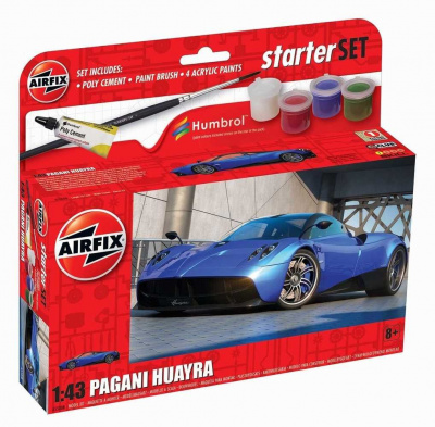 Starter Set auto A55008 - Pagani Huayra (1:43) - Airfix