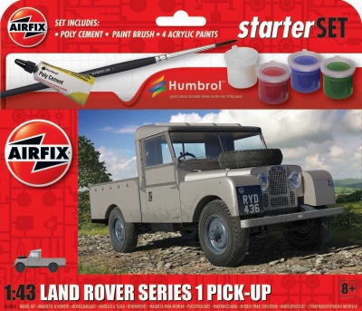 Starter Set auto A55012 - Land Rover Series 1 (1:43) - Airfix