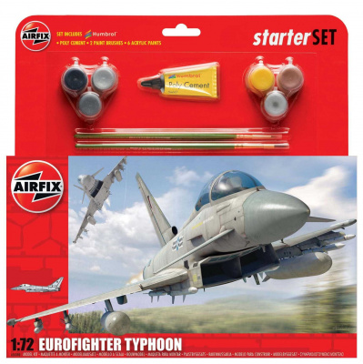 Starter Set letadlo A50098 - Eurofighter Typhoon (1:72)