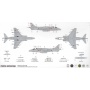 Starter Set letadlo A55300 - Bae Harrier GR9 (1:72)