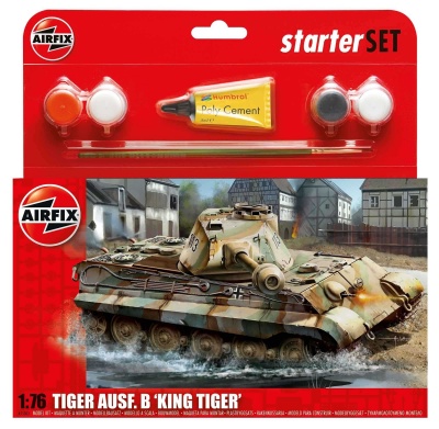 Starter Set tank A55303 - King Tiger Tank (1:76)