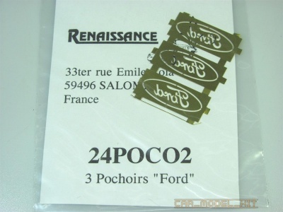 Stencils of "Ford" - Renaissance